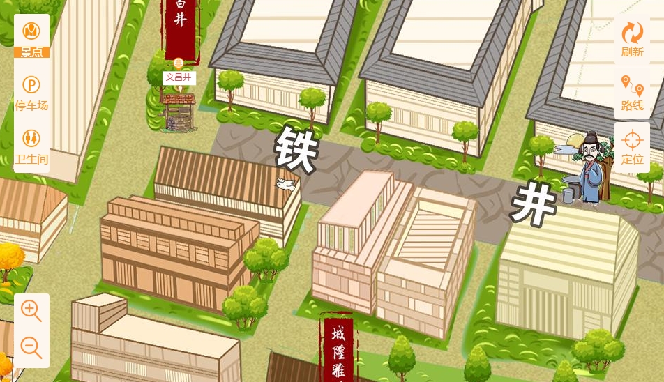 荔湾智慧景区：手绘地图与语音导览的完美融合